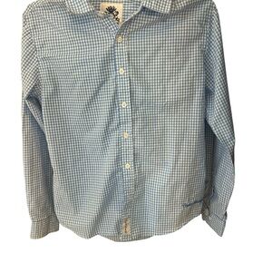 English Laundry Blue Casual Button Down Shirt